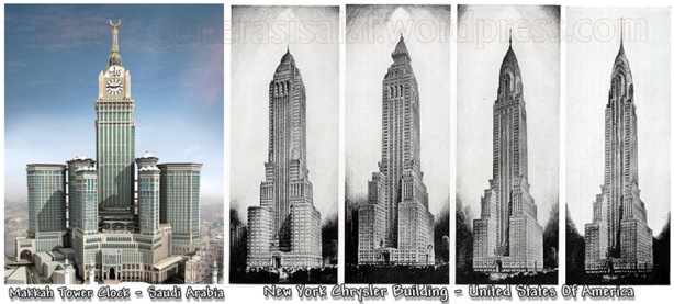 Kemiripan_bangunan_Makkah_tower_clock_dgn_Chrysaler_New_york_Amerika